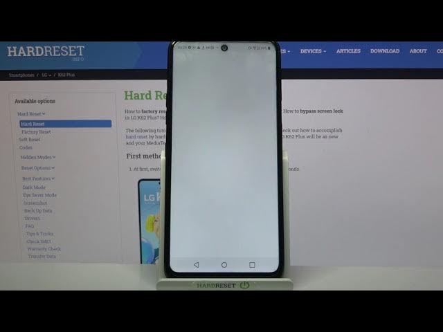 Video thumbnail for How to Check Specification in LG K62 Plus – Find More Device Info