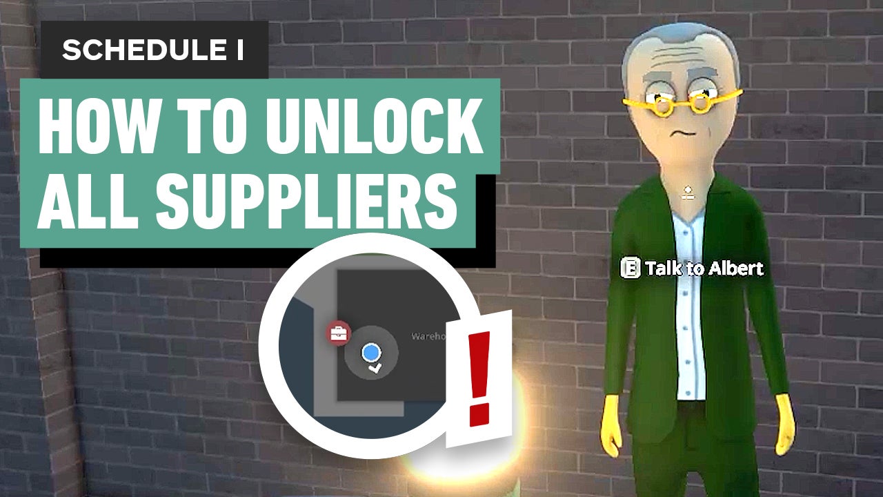 Video thumbnail for Schedule I: How to Unlock All Suppliers | Stash Locations