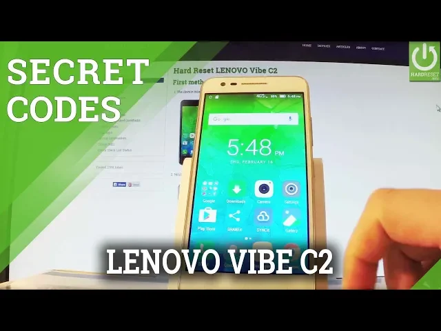Video thumbnail for CODES in LENOVO Vibe C2 - Hidden Menu / Advanced Settings
