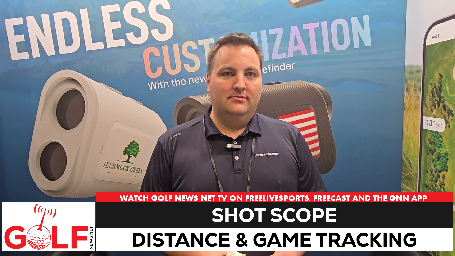 Video thumbnail for Shot Scope helps measure your golf game