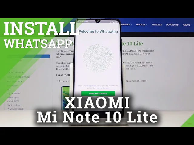 Video thumbnail for How to Install WhatsApp in XIAOMI Mi Note 10 Lite – Download and Install WhatsApp