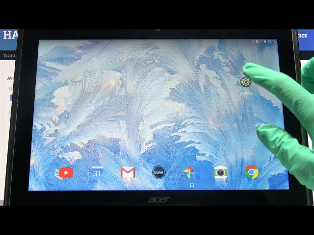 Video thumbnail for How to Change Font Size in Acer Iconia One 10 B3-A40 – Find Font Size Settings