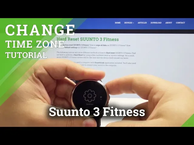 Video thumbnail for How to Set Up Date and Time in Suunto 3 Fitness - Region Settings in Smartwatch