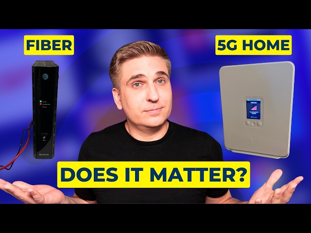 Video thumbnail for Fiber vs. 5G Home Internet: Does the Difference Really Matter?