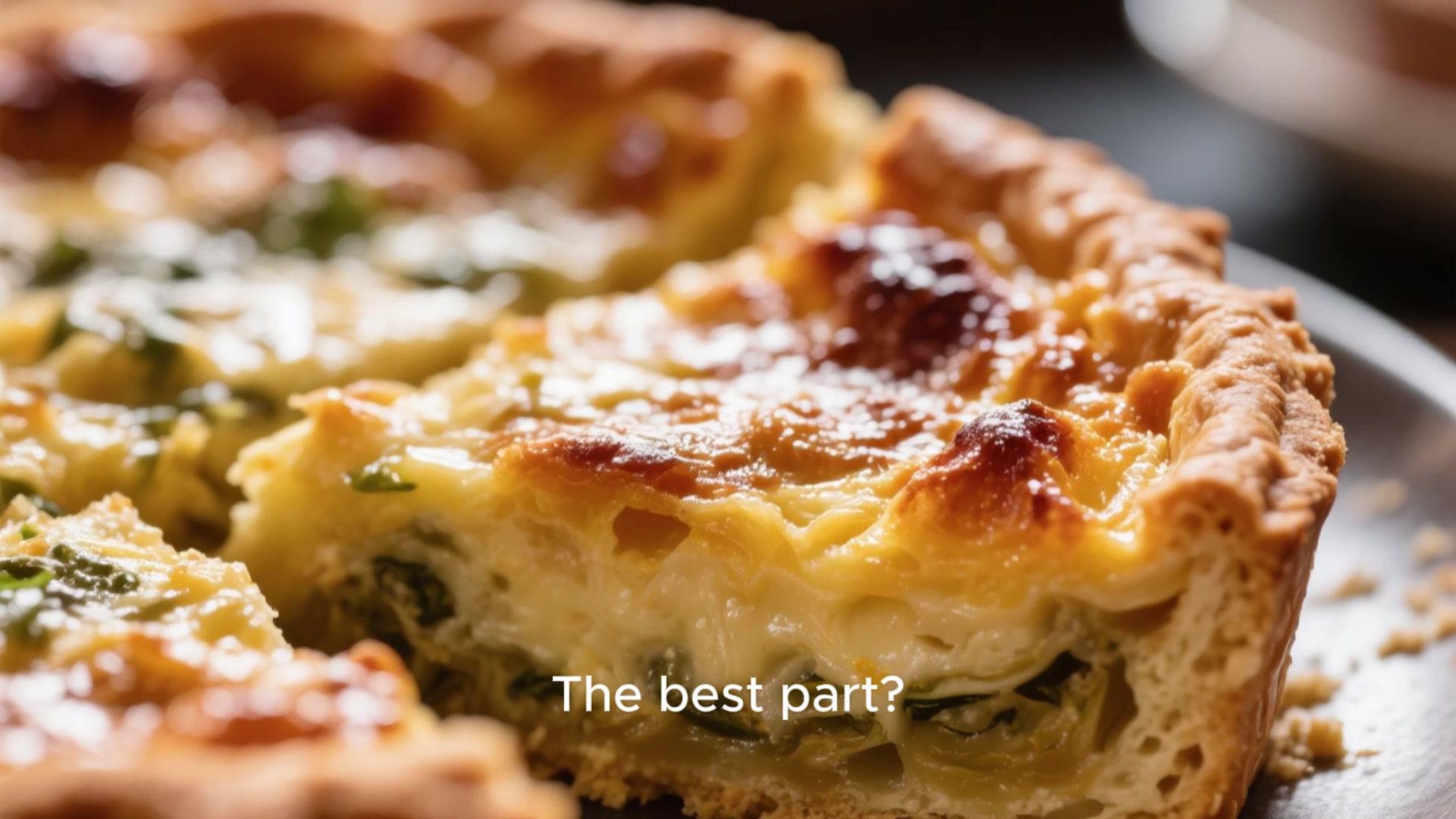 Video thumbnail for Vegan Tomato and Basil Quiche Recipe