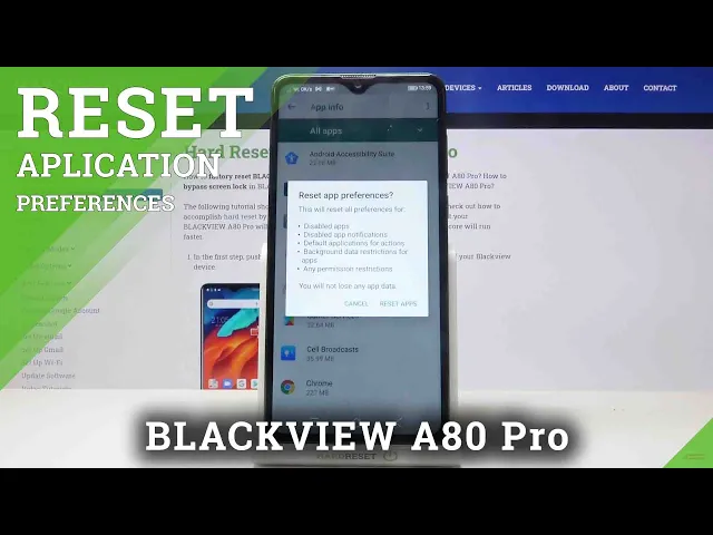 Video thumbnail for How to Reset App Preferences on BLACKVIEW A80 Pro – Restore App Defaults