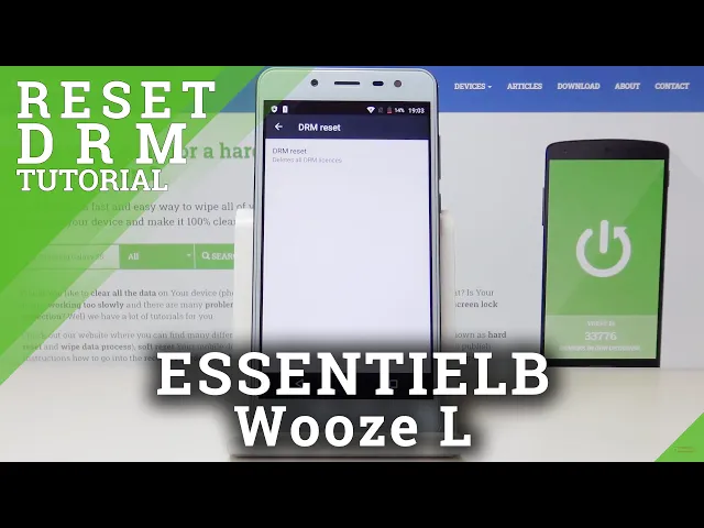 Video thumbnail for How to Reset DRM in ESSENTIELB Wooze L – Delete All Licences