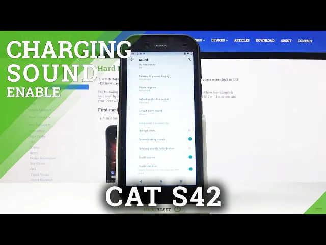 Video thumbnail for How to Activate Charging Sounds in CAT S42 – Disable Charging Sounds