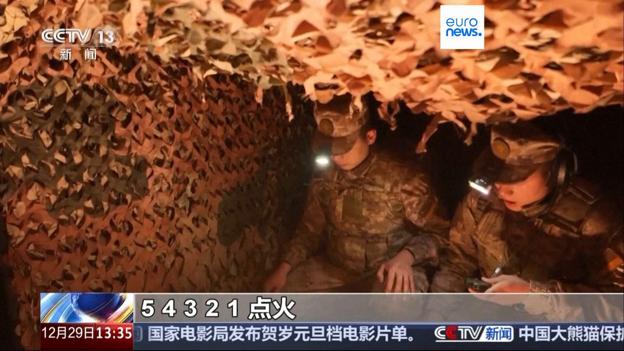 Video thumbnail for China stages live-fire military drills around Taiwan in warning to 'separatist forces'