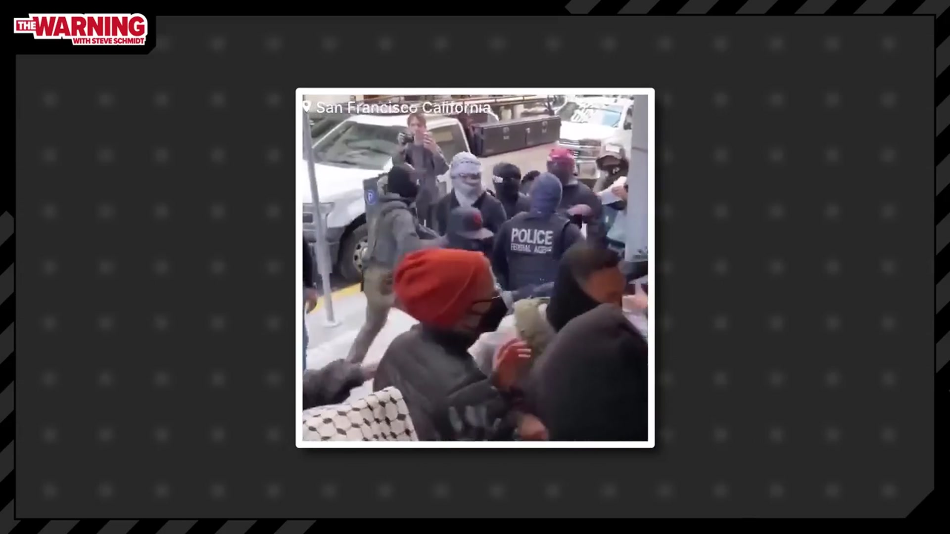 'Video thumbnail for Trump's Illegitimate Secret Police Are Bringing CHAOS To American Streets'