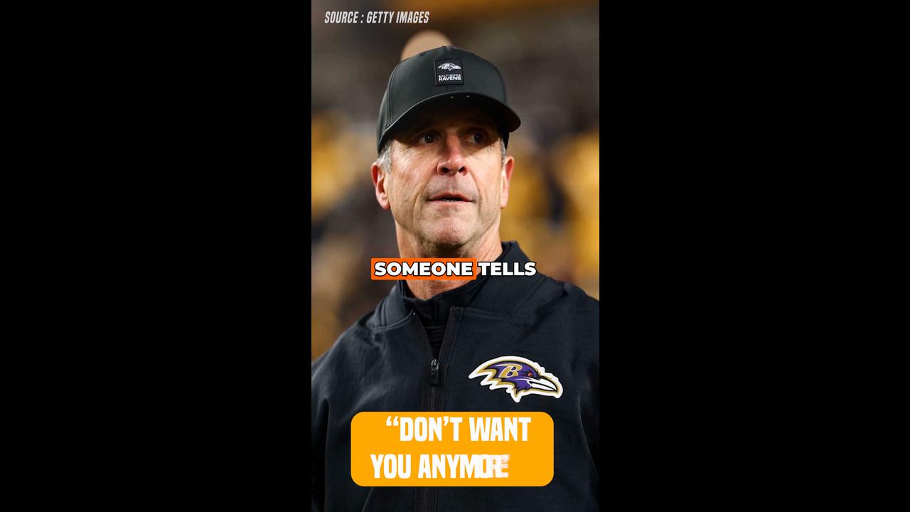 Video thumbnail for John Harbaugh Opens Up About Ravens Firing During Emotional Speech