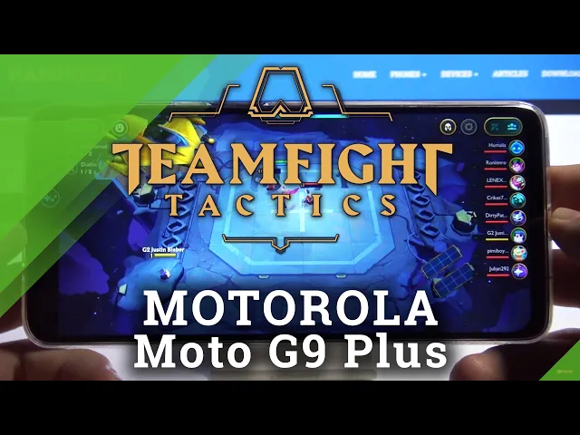 Video thumbnail for TFT Mobile on MOTOROLA Moto G9 Plus - Game Test