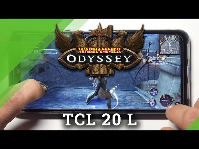 Video thumbnail for Warhammer Odyssey on TCL 20L - Gaming Quality Test