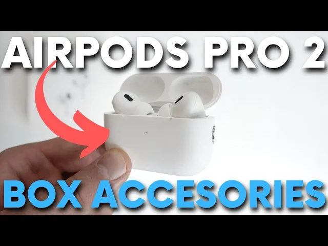 Video thumbnail for AirPods Pro 2 - All Box Accessories