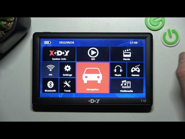 Video thumbnail for XGODY GPS Navigation  718 bt   check system info MP4