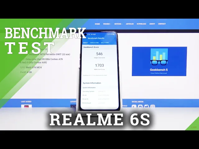 Video thumbnail for Benchmark Geekbench x5 on REALME 6s – Check Device Results