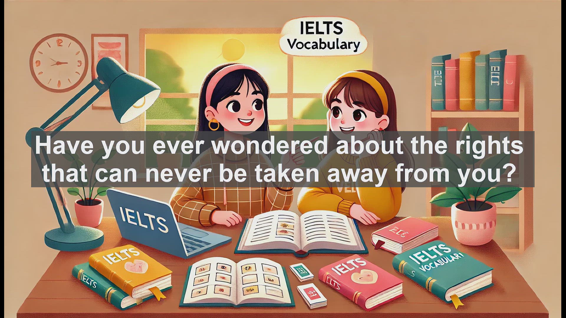 'Video thumbnail for 2500 Must Know IELTS 6.5 Vocabulary - Inalienable: Understanding Unremovable Rights in English'