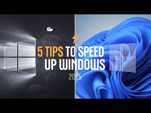 Video thumbnail for 5 Easy Ways to Speed Up Your Windows 11 PC in 2025