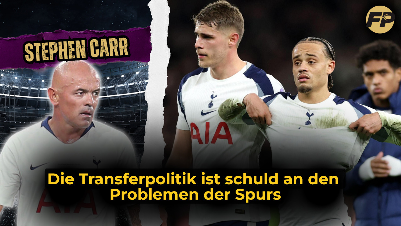 Video thumbnail for Stephen Carr: Transferpolitik schuld an den Problemen von Tottenham
