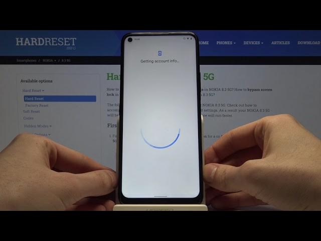 Video thumbnail for How to Manage Google Accounts on Nokia 8.3 -  Add & Remove Google Account