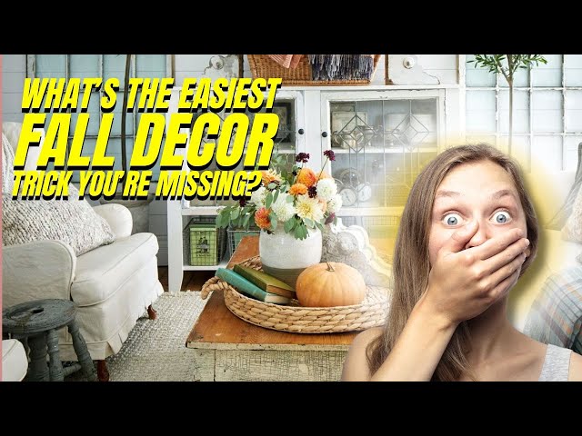 Video thumbnail for 🍂Fall Decor Ideas and Trends Everyone’s Raving About in 2024! (Don't Miss)
