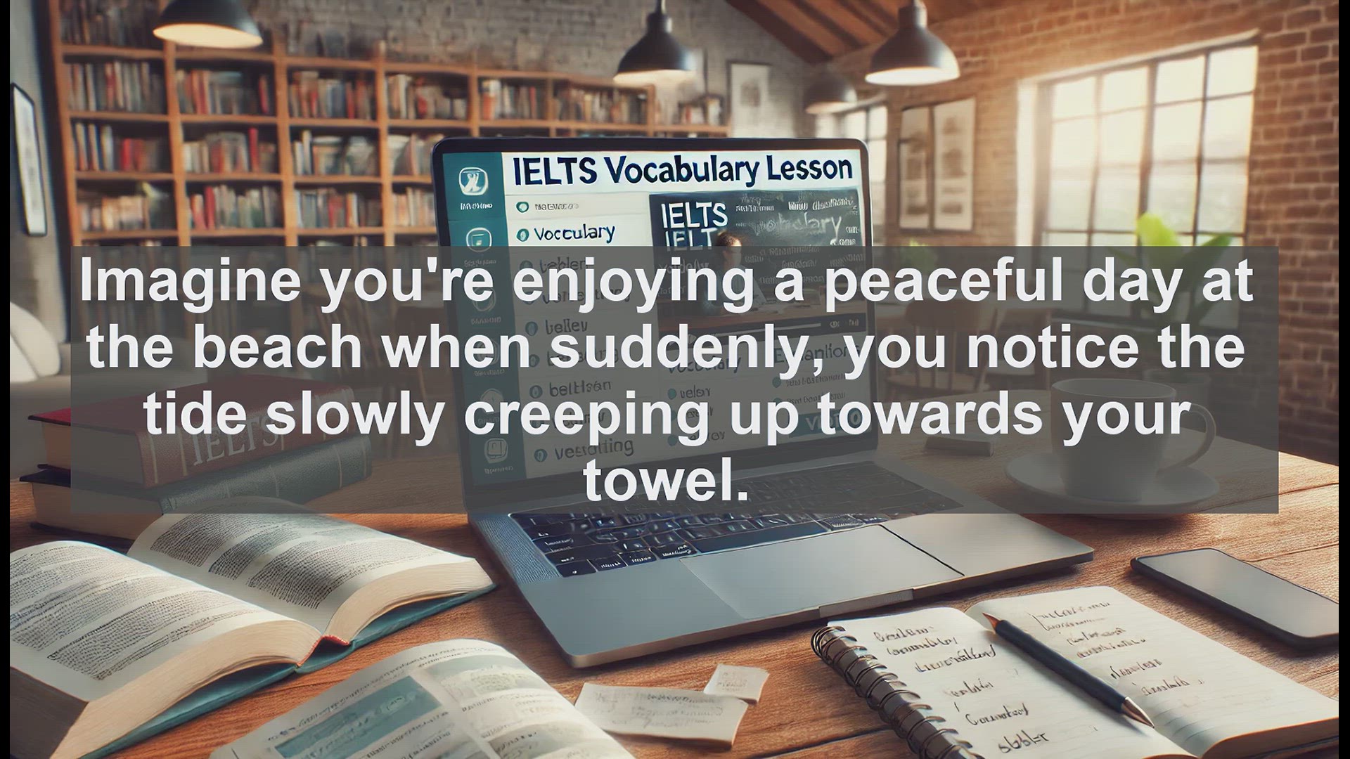 'Video thumbnail for 2500 Must Know IELTS 6.5 Vocabulary - Understanding 'Encroach': A Verb for Gradual Intrusion'