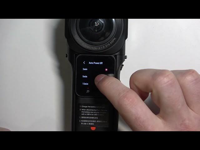 Video thumbnail for How to Set Up Auto Power Off in Insta360 One RS 1 Inch Edition?