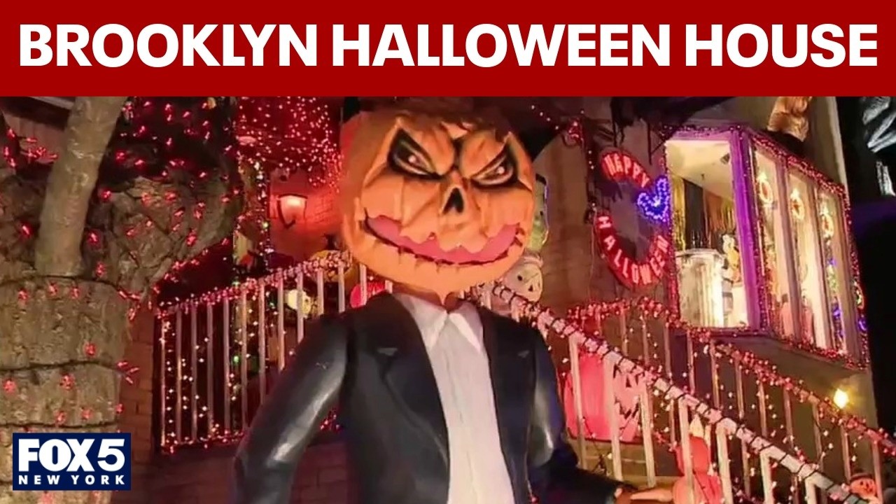 Video thumbnail for Brooklyn's Home for the Holidays gets spooky
