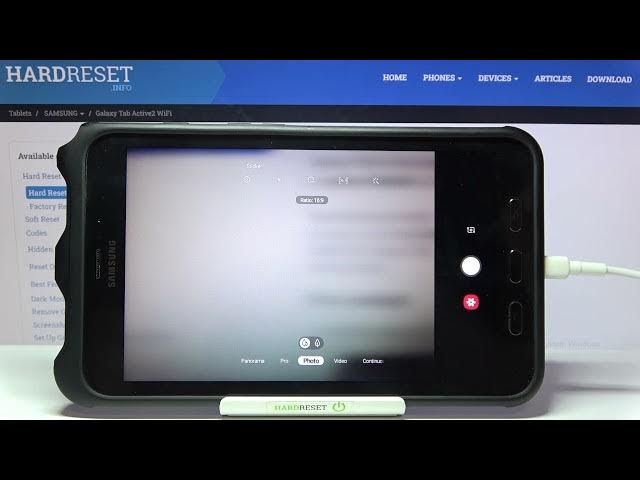 Video thumbnail for How to Change Aspect Ratio in SAMSUNG Galaxy Tab Active2 - Camera Settings