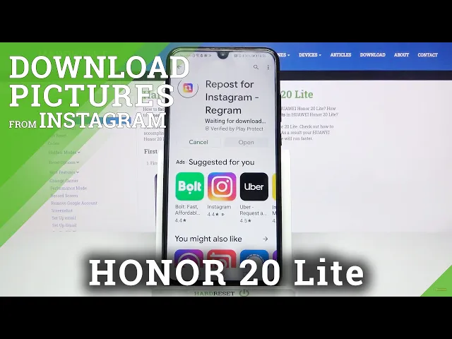 Video thumbnail for How to Download Photos from Instagram on Honor 20 Lite?