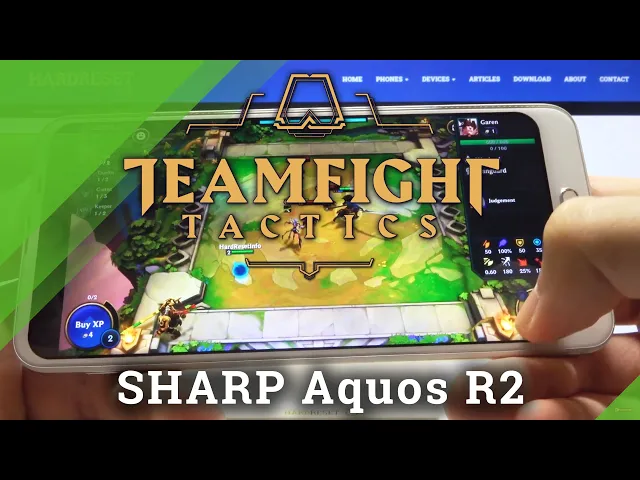 Video thumbnail for TFT Mobile on SHARP Aquos R2 - Gaming Quality Test
