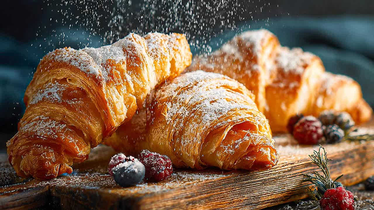 Video thumbnail for The easiest and most successful dough recipe in the world! Crispy and bubbly croissants for Kings!