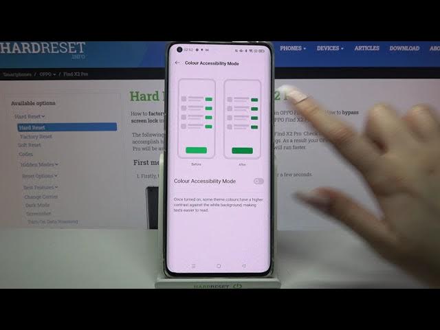 Video thumbnail for How to Set High Contrast Text in OPPO Find X2 Pro – Customize Text Contrast
