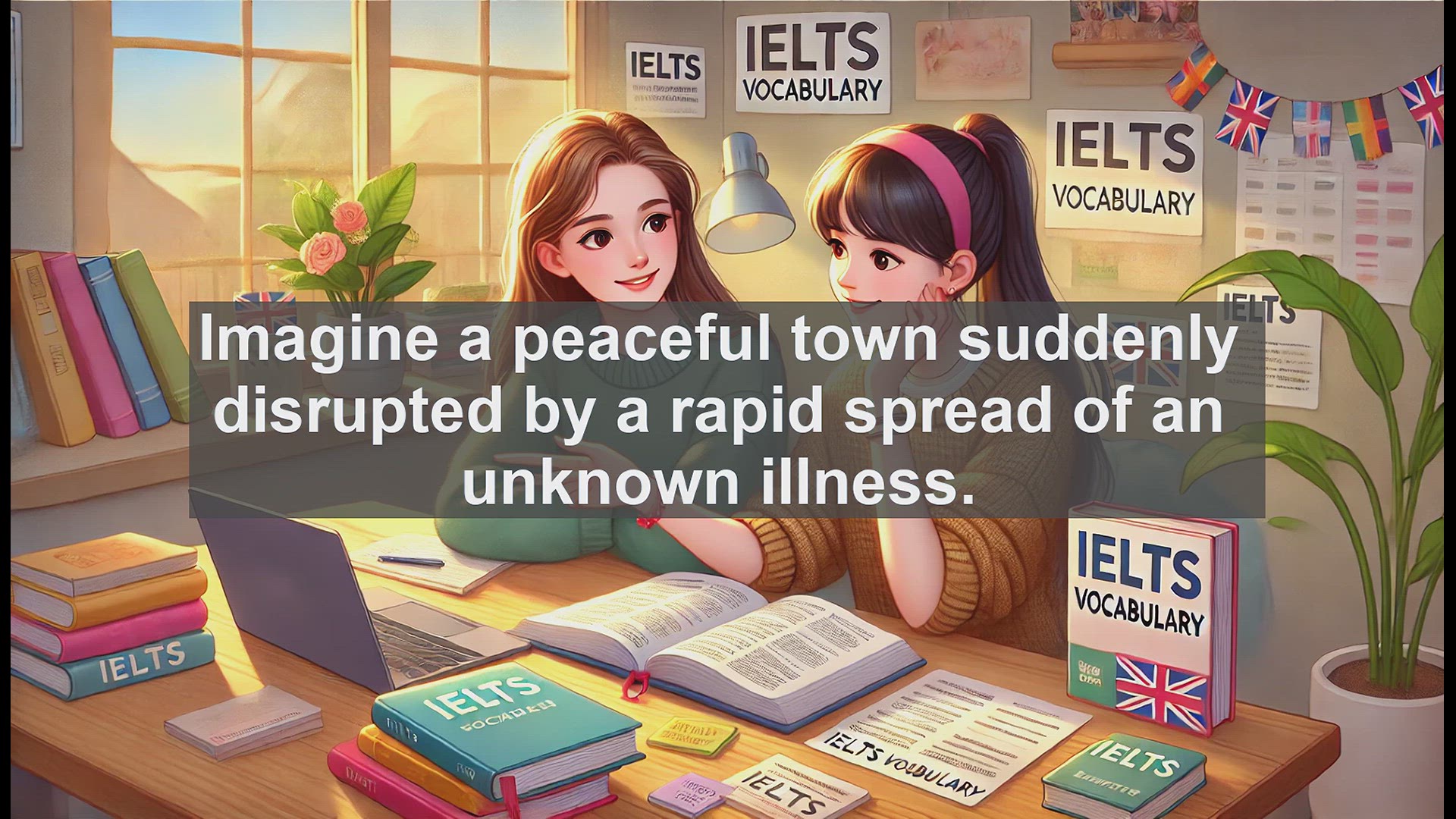 'Video thumbnail for 5000 Must Know IELTS 8.0 Vocabulary - Understanding 'Outbreak': A Sudden Surge in Disease or Conflict'