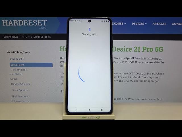 Video thumbnail for How to Add/Remove Google Account on HTC Desire 21 Pro 5G – Manage Google Users