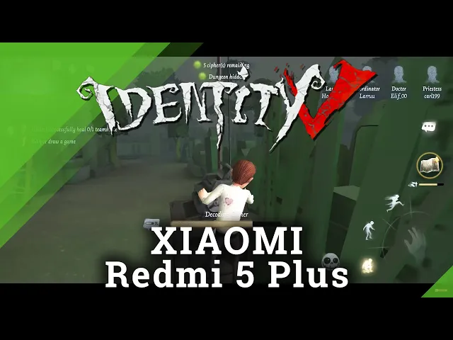 Video thumbnail for Identity V on Xiaomi Redmi 5 Plus - Gameplay with Screen Recorder