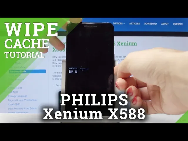 Video thumbnail for How to Wipe Cache Partition in PHILIPS Xenium X588 - Format Cache Files