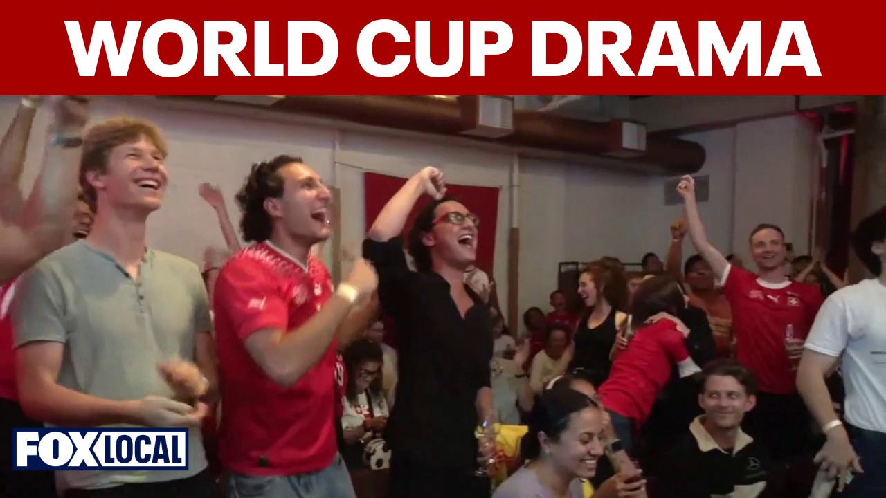 Video thumbnail for Switzerland advances on penalty shootout, Colombia eliminated: Fans react
