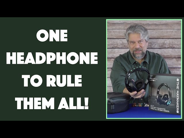 Video thumbnail for Haymaker All-In-One ANC Gamer Headphones -- DEMO & REVIEW