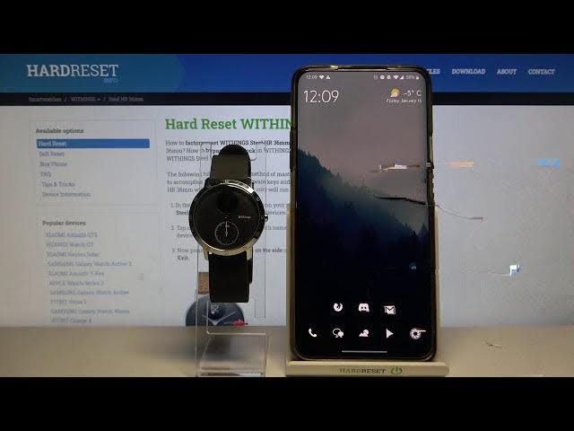 Video thumbnail for How to Enable Notifications in WITHINGS Steel HR – Customize Notifications