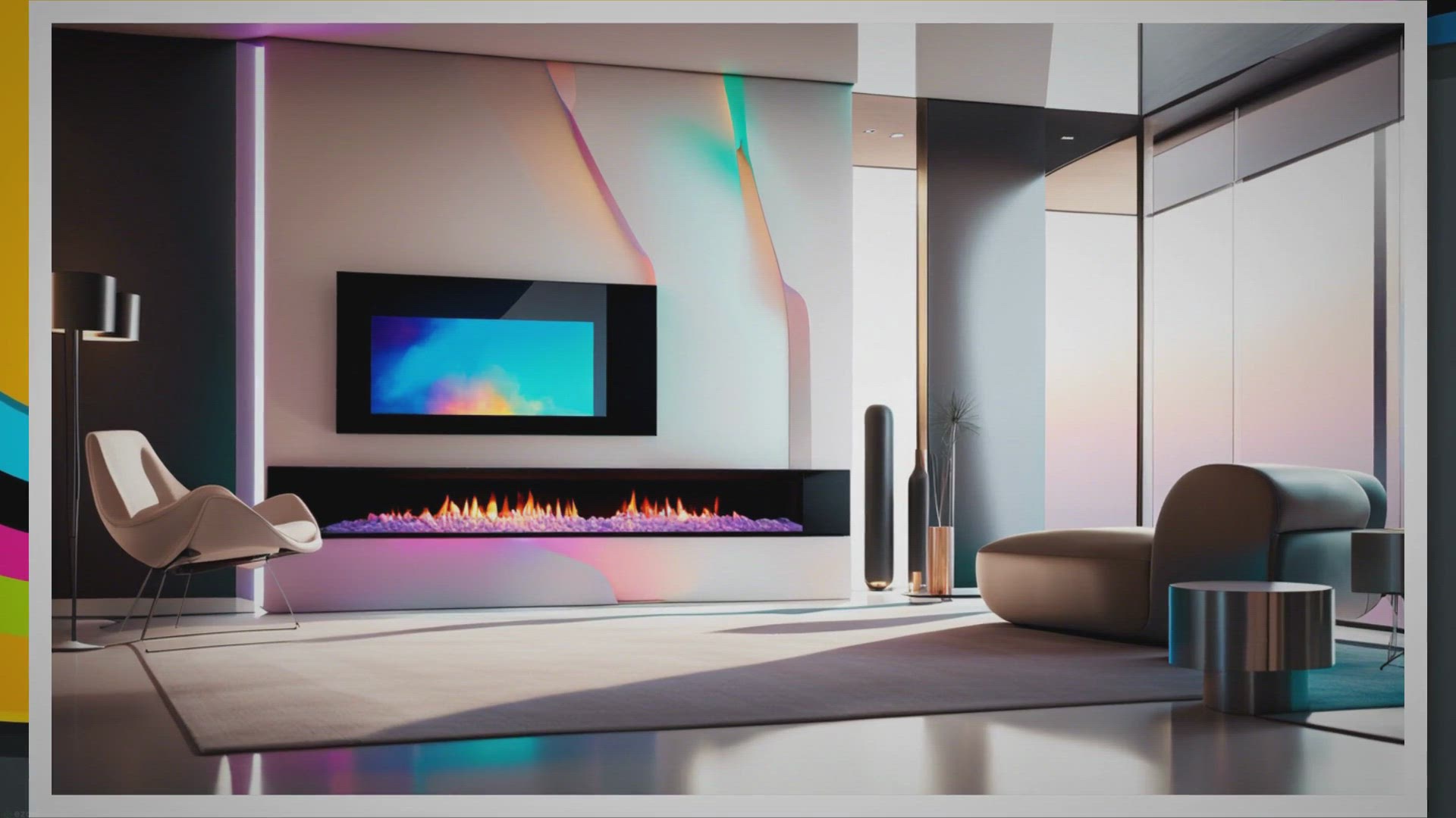 'Video thumbnail for 10 Creative Living Room Ideas with Fireplace and TV: Transform Your Space into a Cozy Haven'