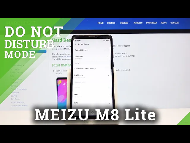 Video thumbnail for How to Activate Do Not Disturb Mode in MEIZU M8 Lite – Silent Mode
