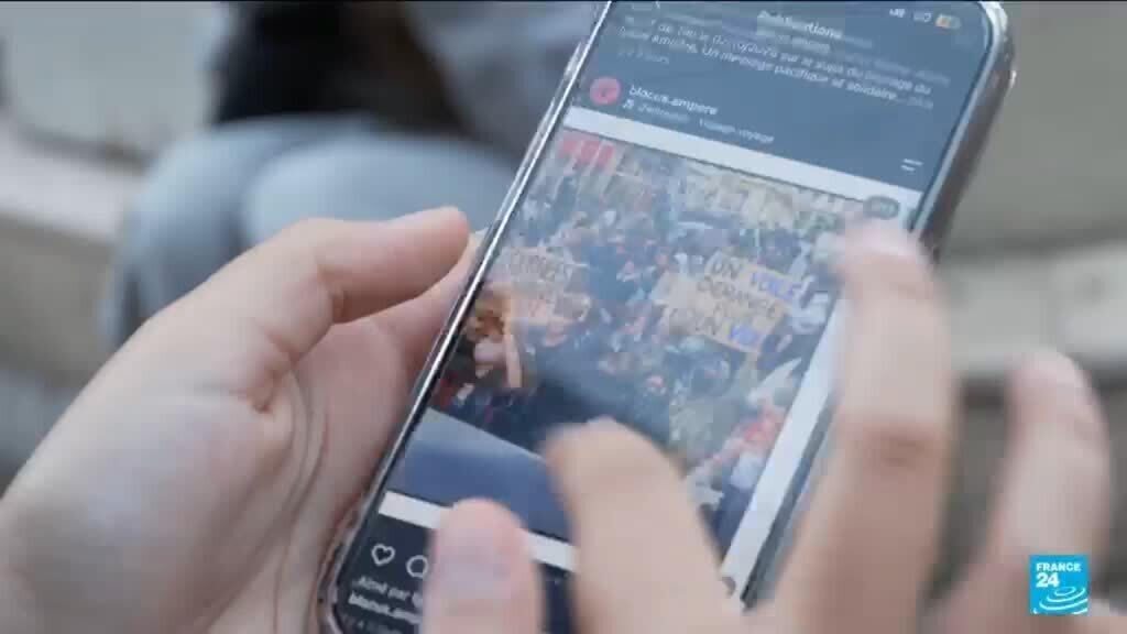 Video thumbnail for Calls to block social media platforms for minors in France amid school protests