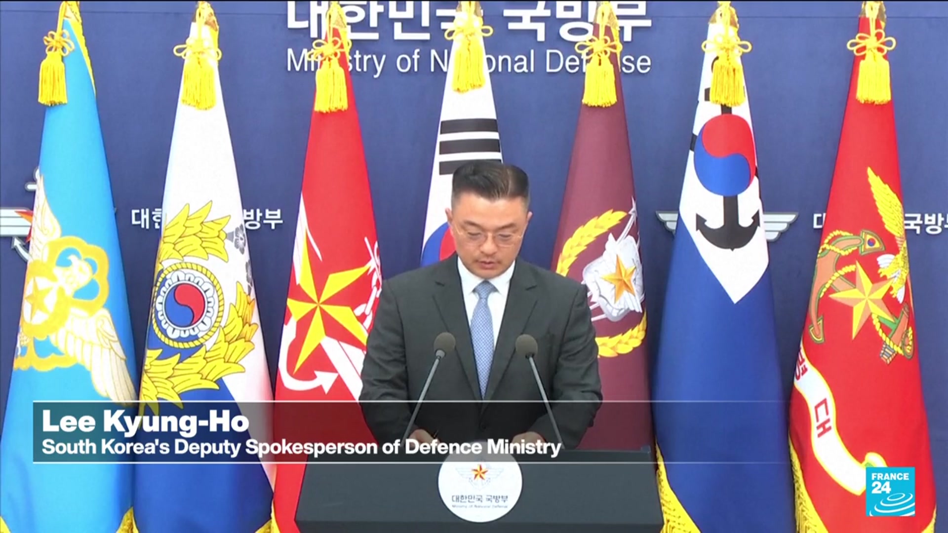 'Video thumbnail for South Korea removes anti-North Korean loudspeakers on border'