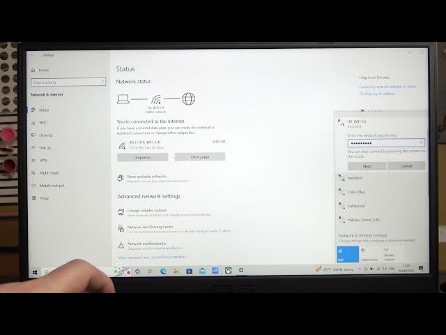 Video thumbnail for How To Connect Wifi Network With Asus Tuf Gaming Laptop