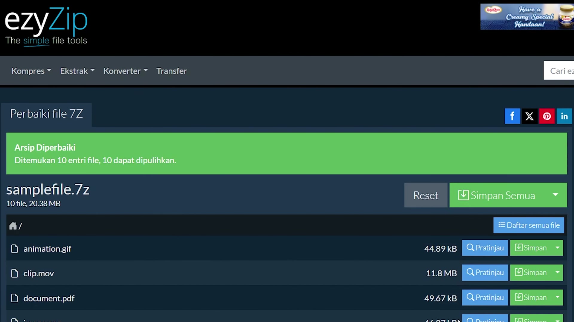 Video thumbnail for 📦 Cara Memperbaiki File 7Z yang Rusak Online Gratis | Tanpa Instalasi Perangkat Lunak