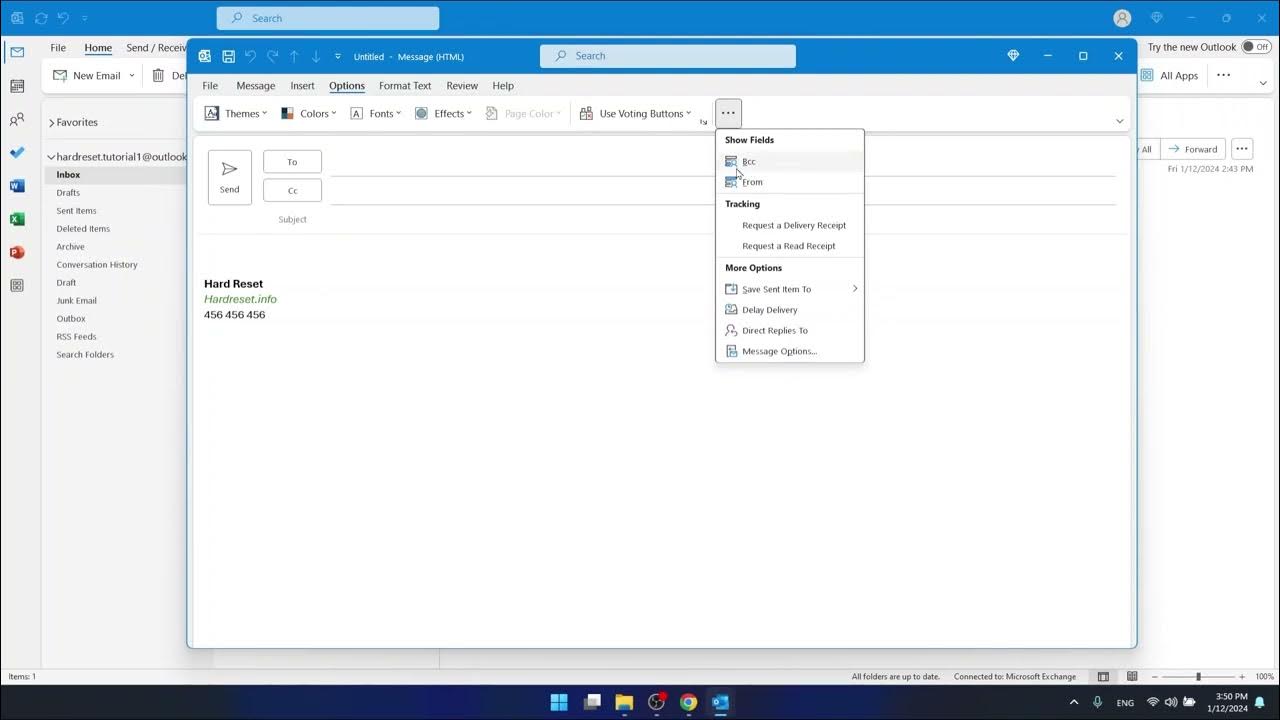 Video thumbnail for How to Use BCC in Outlook for Private Emailing