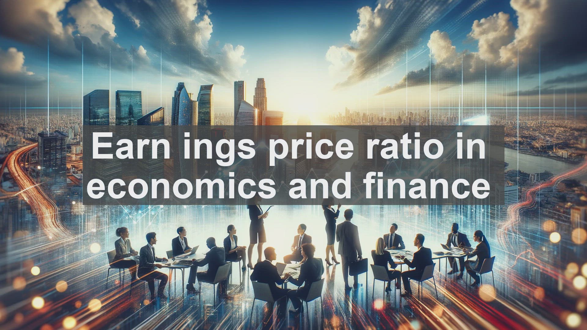 'Video thumbnail for Earn ings price ratio in economics and finance'