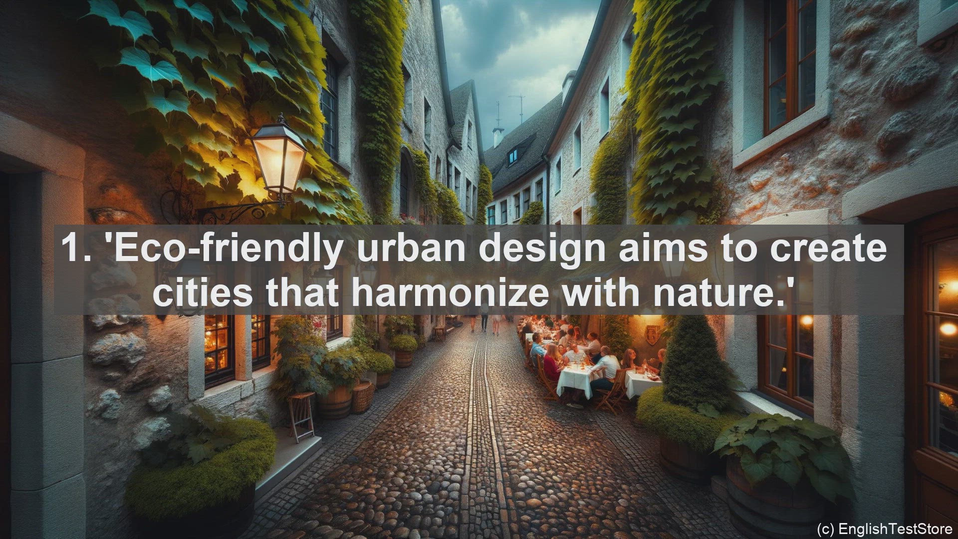 'Video thumbnail for Top 10 Sentences for Understanding EcoFriendly Urban Design Projects'