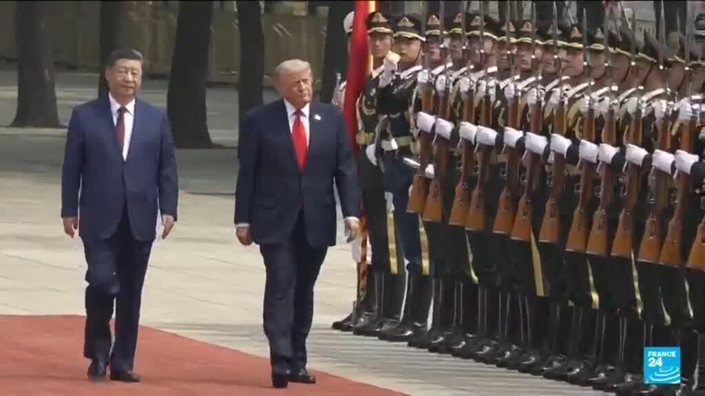 Video thumbnail for What did Trump and Xi discuss at high-profile Beijing summit?